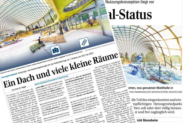 Multihalle Mannheim published in the local press